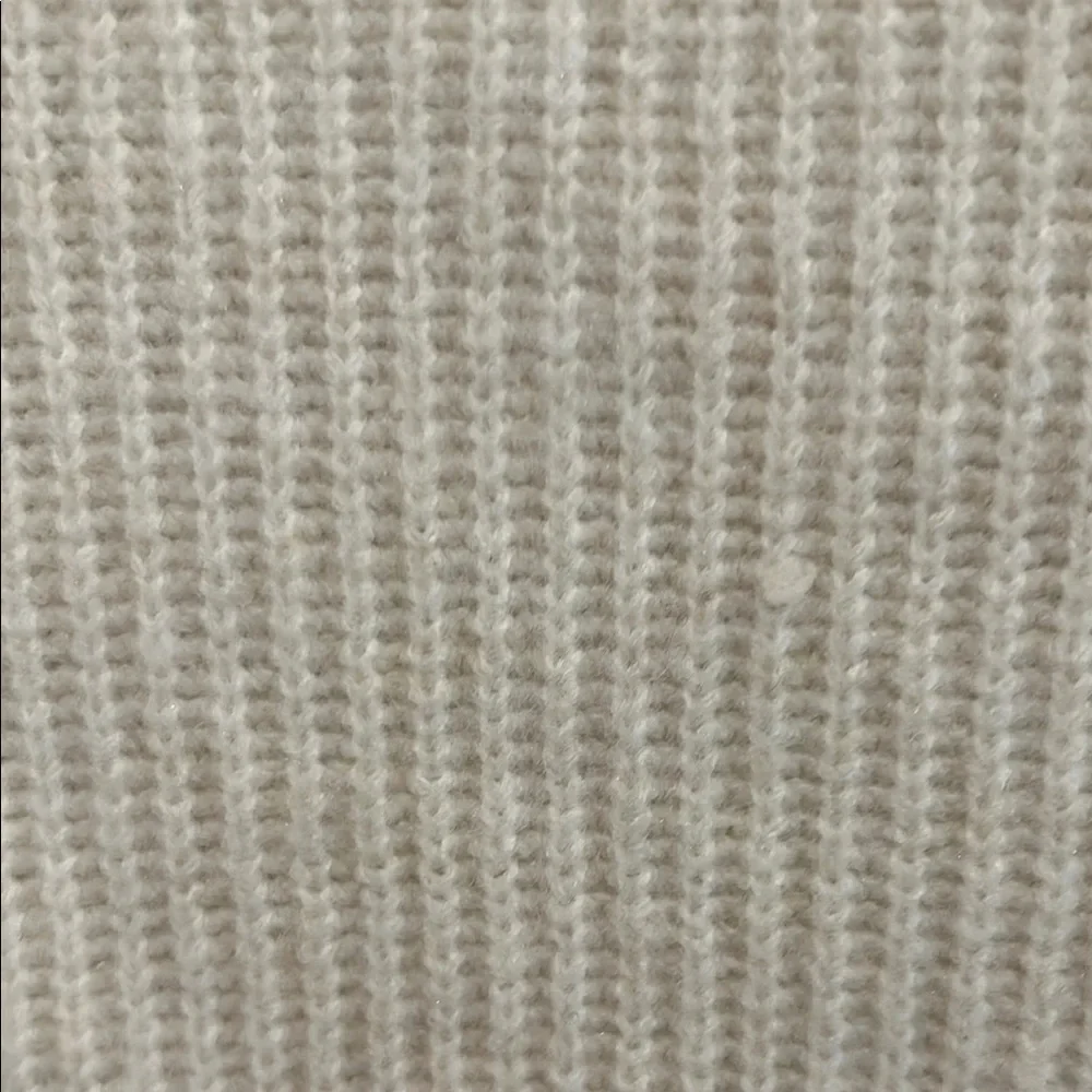 Zara Cream Crew Neck Knit Sweater - Picture 5 of 5